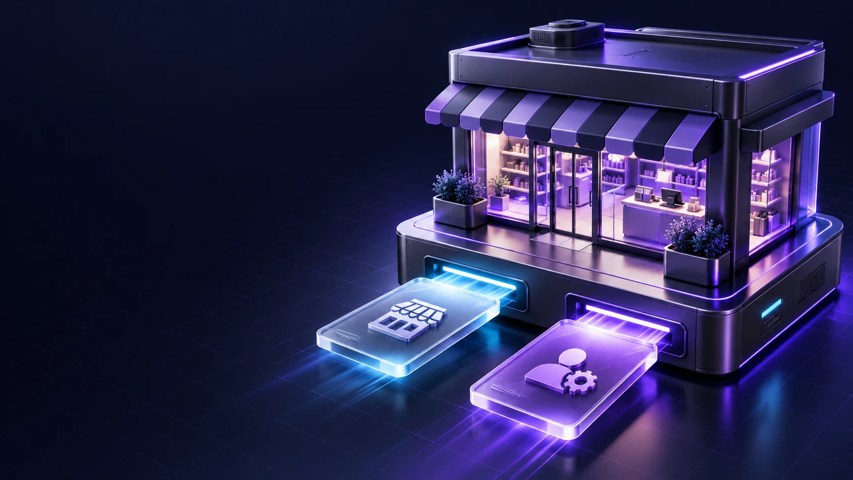 Тематическая 3D-обложка: Первый запуск Розницы 3.0 для Казахстана