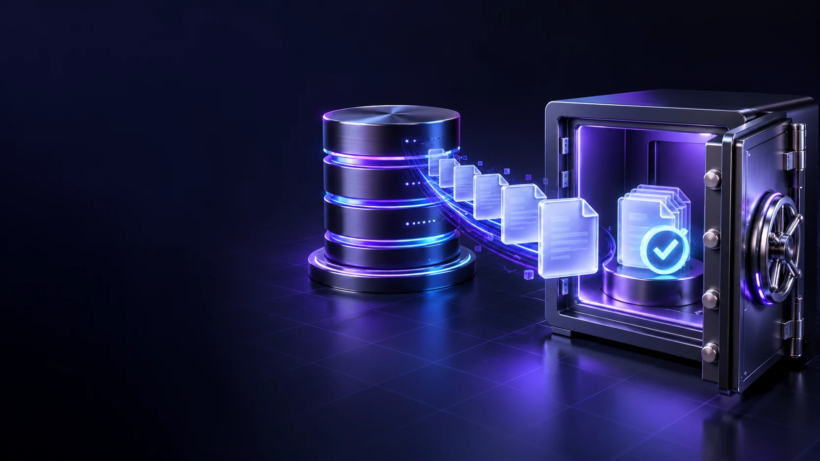 Тематическая 3D-обложка: Создать резервную копию файловой базы