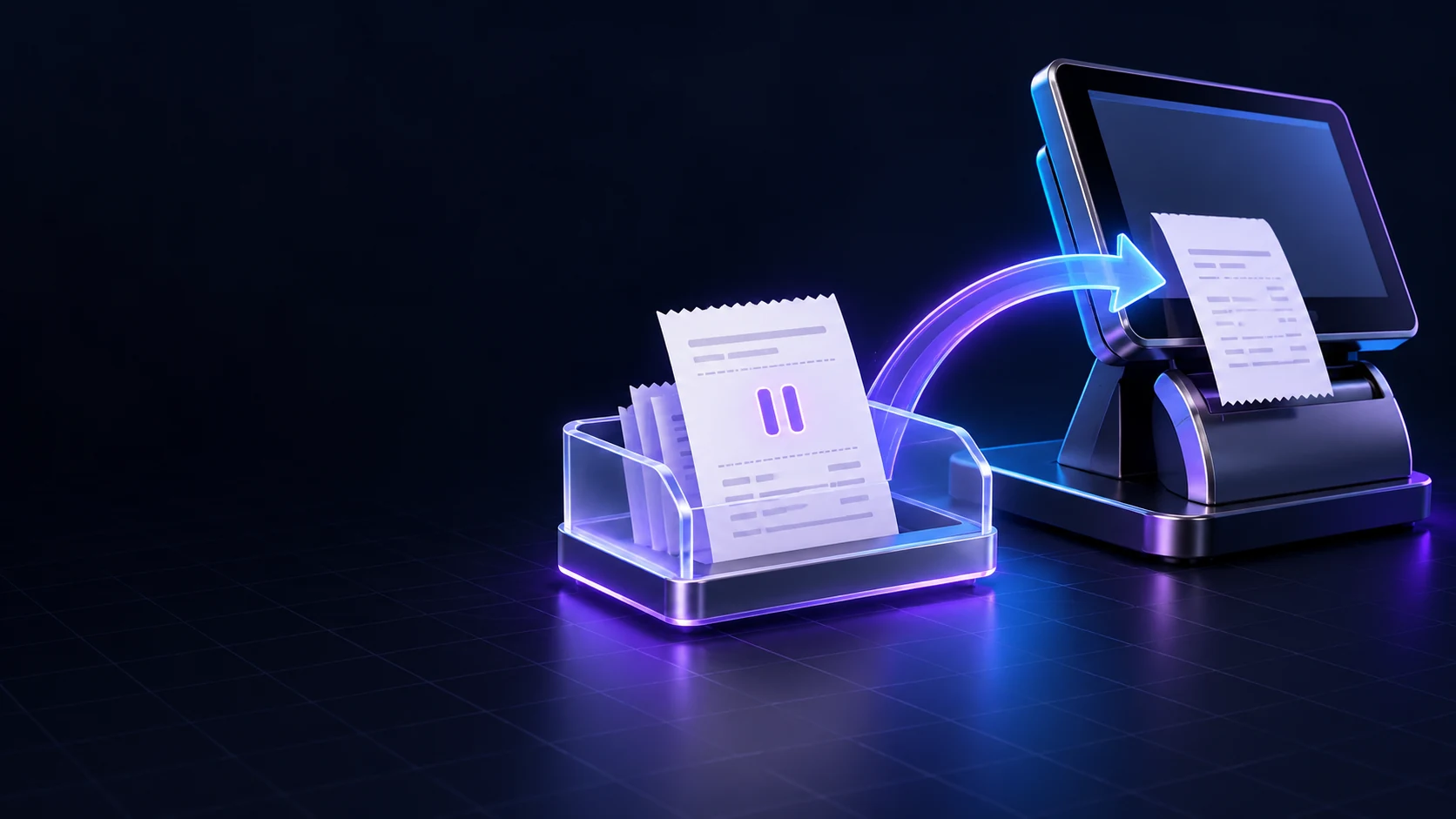 Тематическая 3D-обложка: Отложить чек и вернуться к нему позже