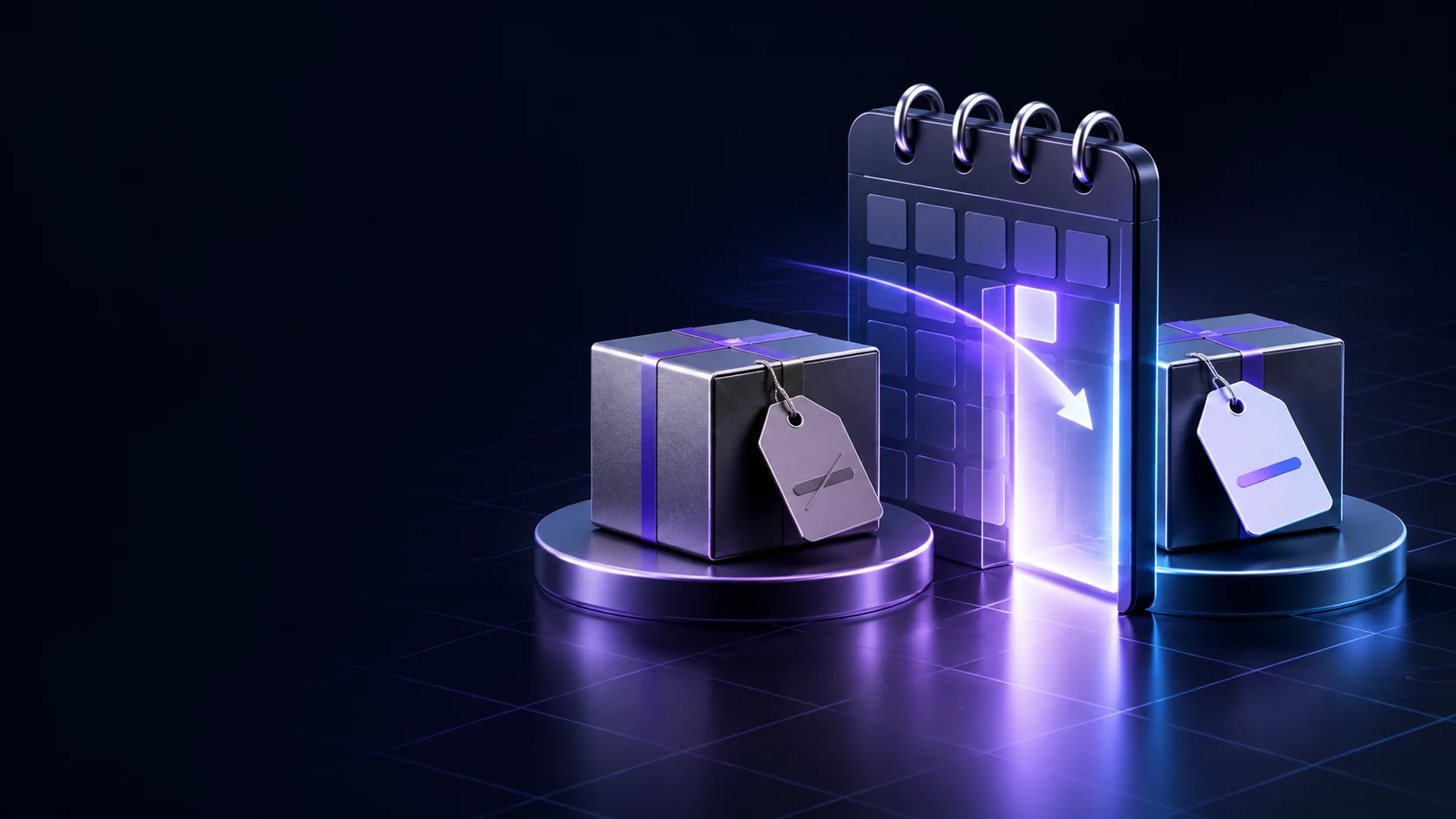 Тематическая 3D-обложка: Назначить новую цену одному товару с нужной даты