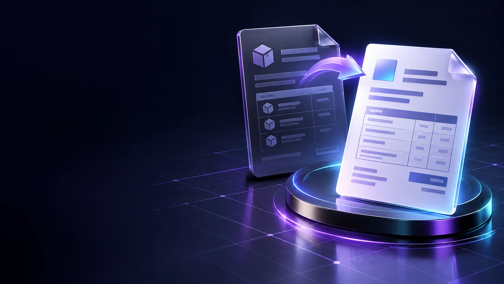 Тематическая 3D-обложка: Выставить счёт покупателю на основании заказа