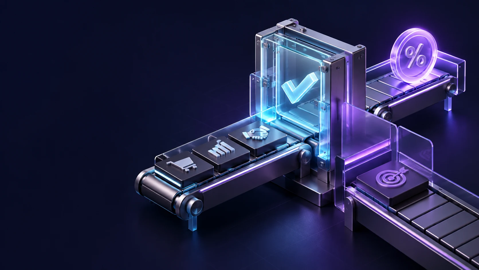 Тематическая 3D-иллюстрация: Настроить правило процентной премии сотрудникам