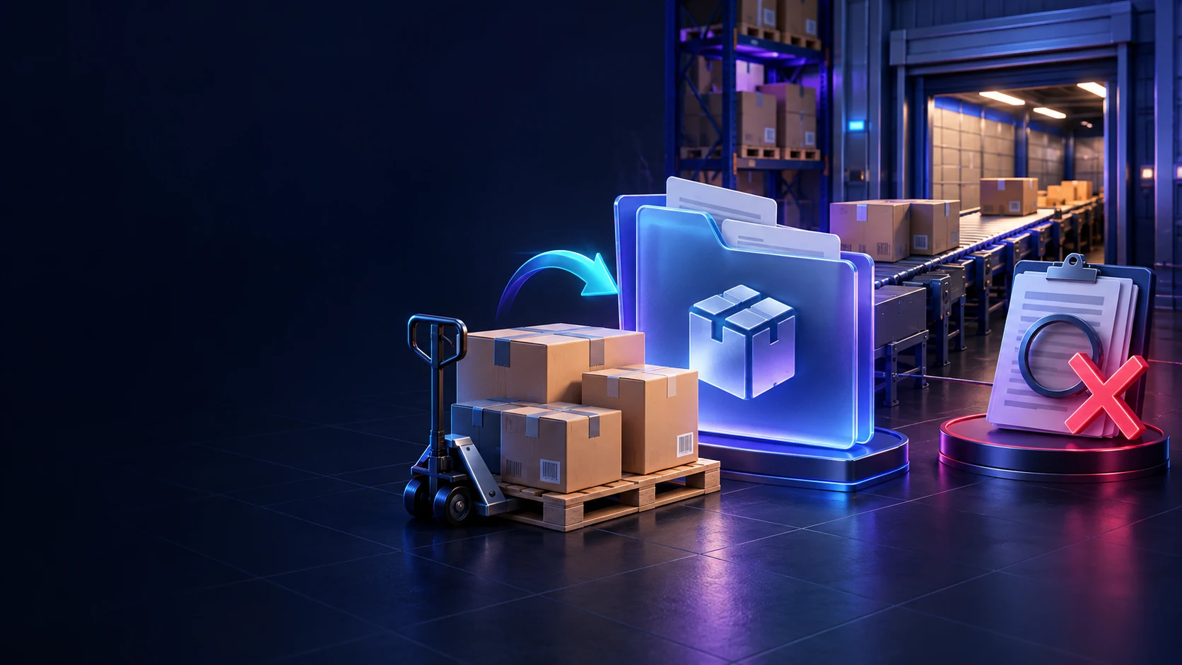 Тематическая 3D-иллюстрация: Как оприходовать запас без документа инвентаризации