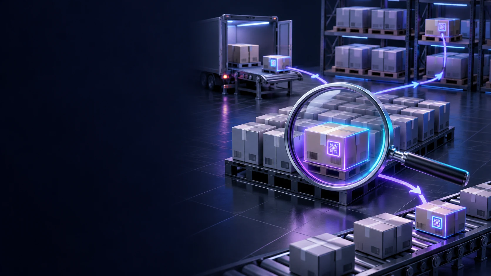 Тематическая 3D-иллюстрация: Как сверить остатки серий по складам