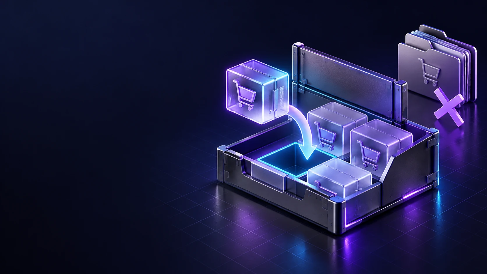 Тематическая 3D-иллюстрация: Как разместить потребность клиента в уже открытом заказе