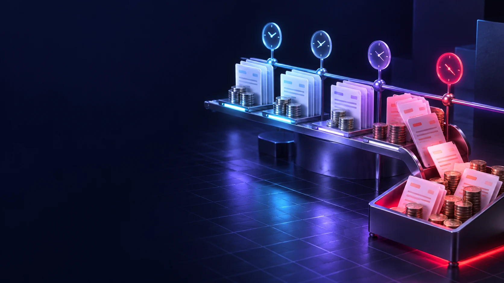 Тематическая 3D-иллюстрация: Как найти просроченную задолженность покупателей