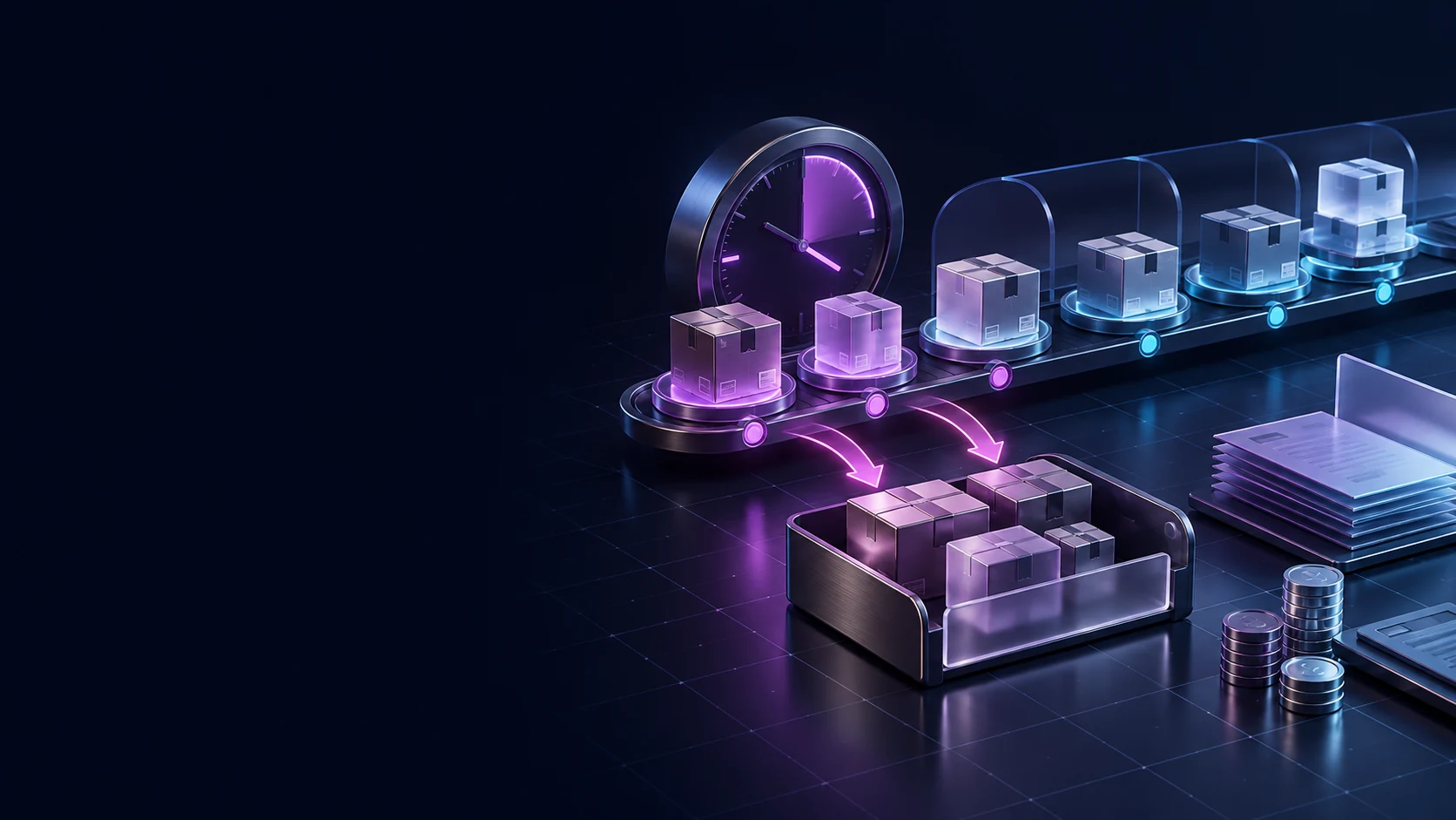 Тематическая 3D-иллюстрация: Как определить просроченную задолженность поставщикам