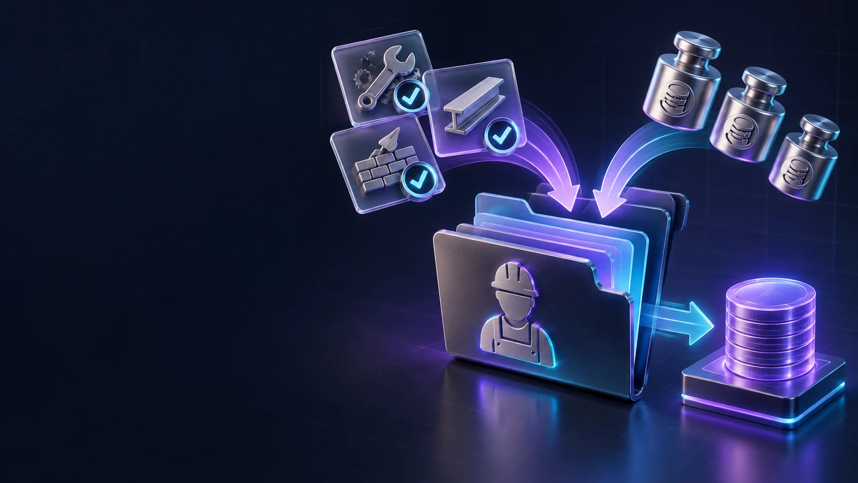 Тематическая 3D-иллюстрация: Как оформить сдельный наряд за выполненные работы