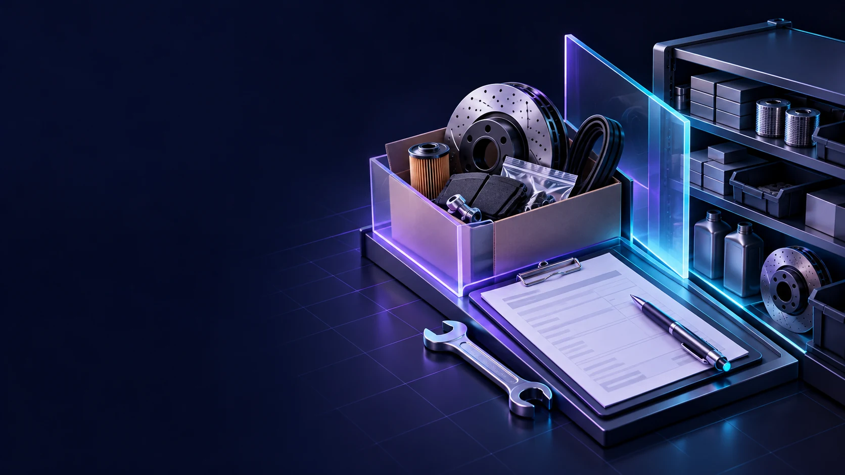 Тематическая 3D-иллюстрация: Как отразить использование материалов заказчика в заказе-наряде